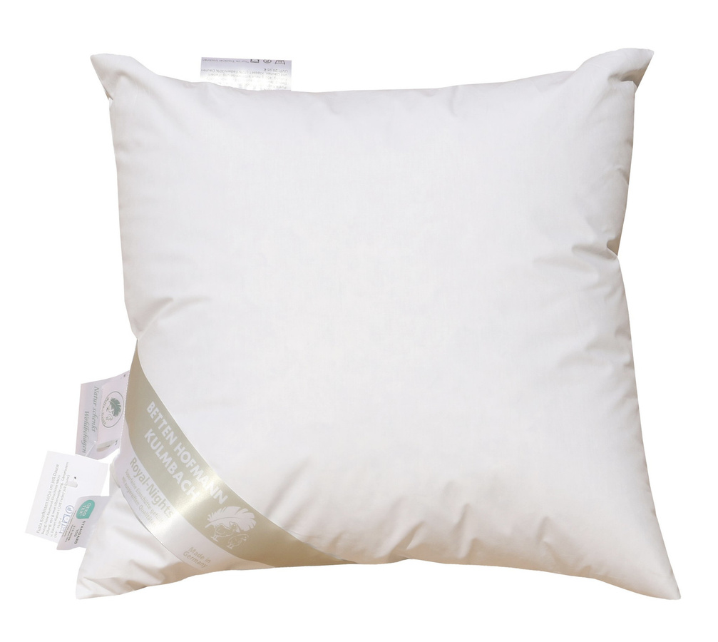 Betten Hofmann Pusta Kopfkissen mit 30% Daunen in Weiß, B/B: 50 x 50 cm - Bild 1