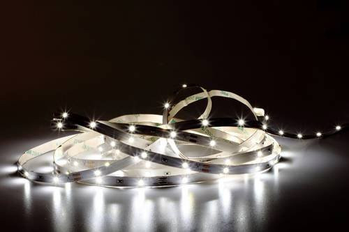 Müller-Licht LED-Streifen-Komplettset mit Stecker 230V, Selbstklebend, Warmweiß, 3 m Länge - Bild 1