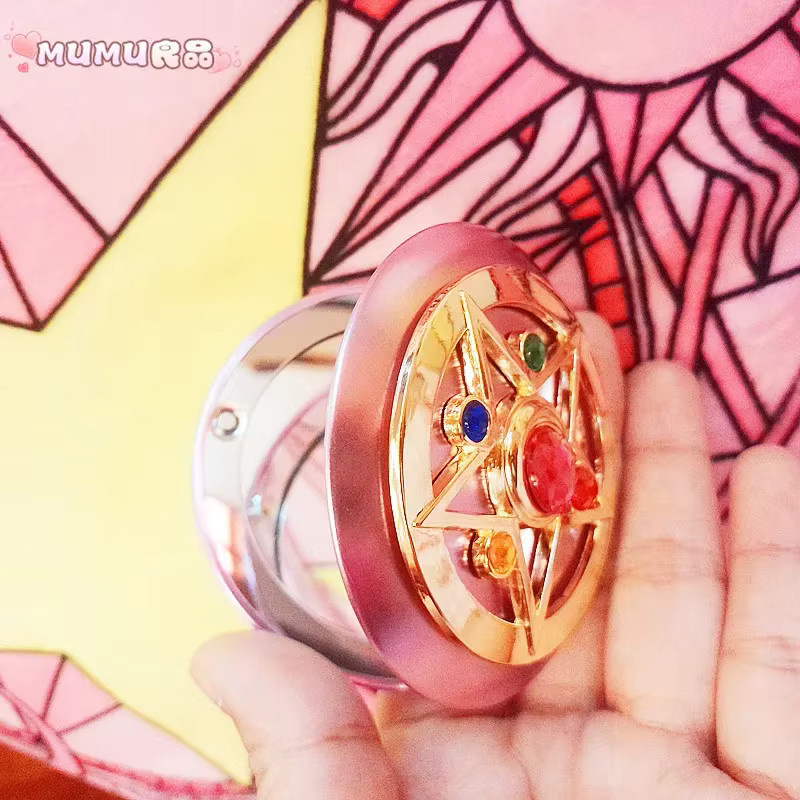 Bandai Sailor Moon Klappspiegel, Tsukino Usagi Magic Stick Crystal Star Case - Bild 2