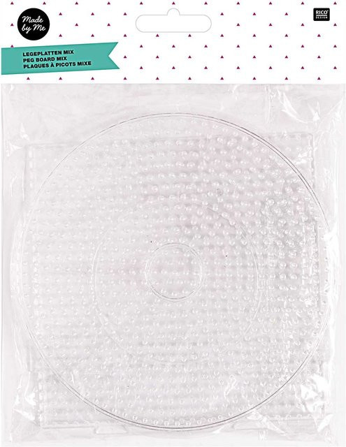 Rico Design Bügelperlen Legeplatten groß 2-teiliges Set - Bild 1