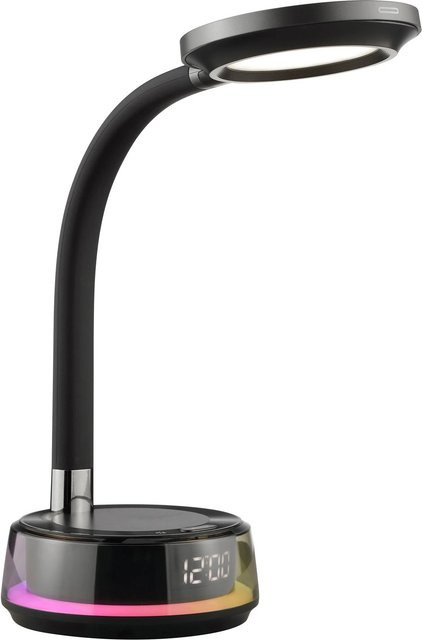 Brilliant LED-Tischlampe Moonglow Schwarz, dimmbar und verstellbar, Höhe: 53 cm - Bild 1
