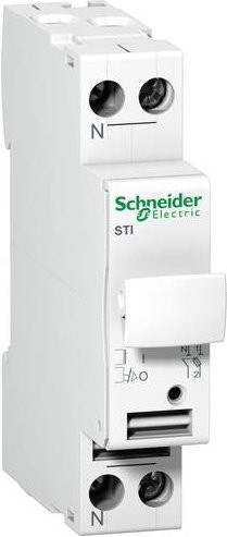Schneider Electric A9N15645 Sicherungshalter in Weiß - Bild 1