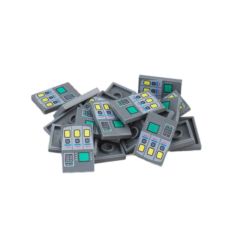 SixBricks Bausteine Maschinen-Fahrzeug-Zubehör, 10-teiliges Set - Bild 2
