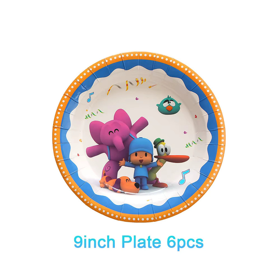 Potdemiel Pocoyo Geburtstagsparty Dekorationen Set in Mehrfarbig für Kinder - Bild 2