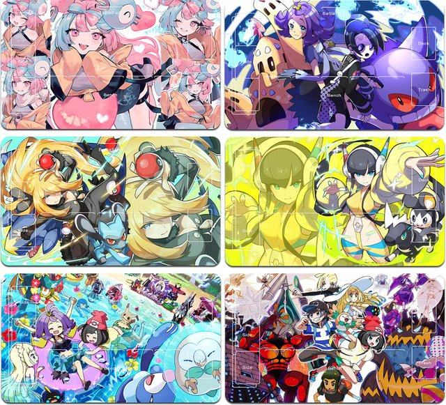 Bandai Pokémon PTCG Spielmatte, Sammelkartenspielmatte, Fantasy, Bunt / Mehrfarbig - Bild 1