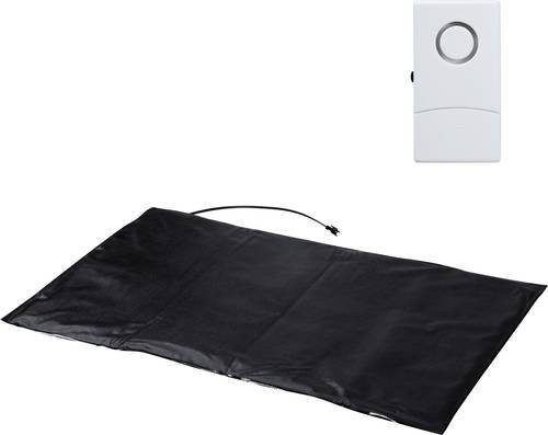 PENTATECH Alarmtrittmatte Schwarz mit Bewegungssensor und 95 dB Alarmstärke - Bild 1