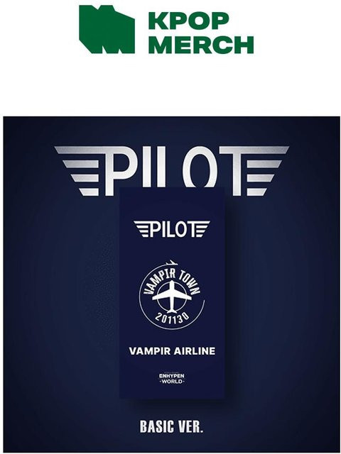 ENHYPEN - World Coupon Card Collection Pilot Basic ver. Black - Bild 1