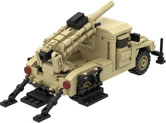 YIRAN Militärserie gepanzerte Fahrzeuge, Bausteine Sets, ab 14 Jahren - Bild 1