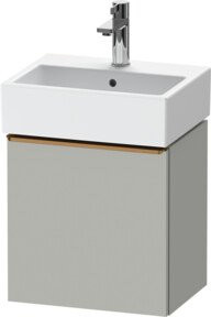 Duravit Waschtischunterschrank D-Neo in Weiß, Wandhängend, 1 Tür, B/T/H: 43,4 x 32,2 x 44 cm - Bild 1