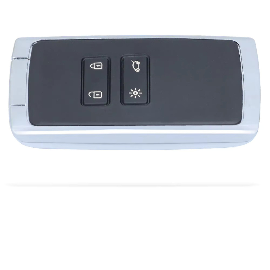 KEYECU Keyless-Go Smart Remote Key Fob PCF7945 433 MHz für Renault Espace 5, Megane 4 und Talisman, Schwarz - Bild 3