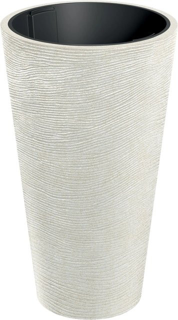 Prosperplast Blumentopf Tubra Schlank in Sandschwarz mit Durchmesser: 60 cm und Höhe: 100 cm - Bild 1