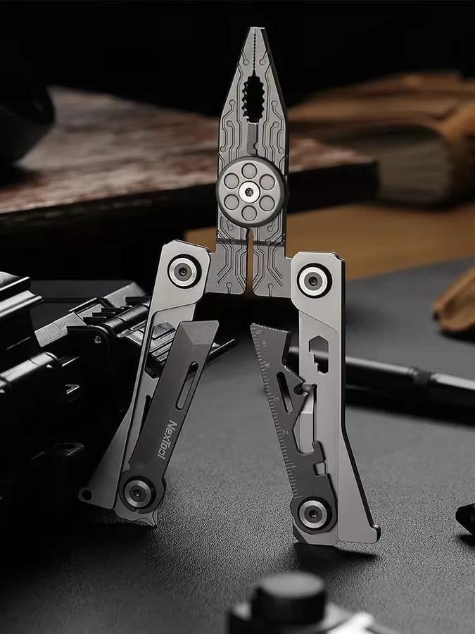 NexTool Silver Blade EDC-Multitool 14-in-1 in Silber - Bild 7