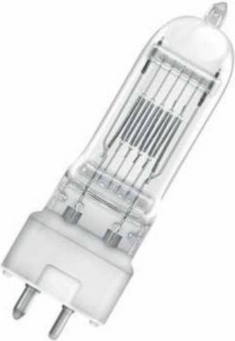 Osram Halogen Leuchtmittel GY9.5 Warmweiß Transparent 650 W 230 V - Bild 1