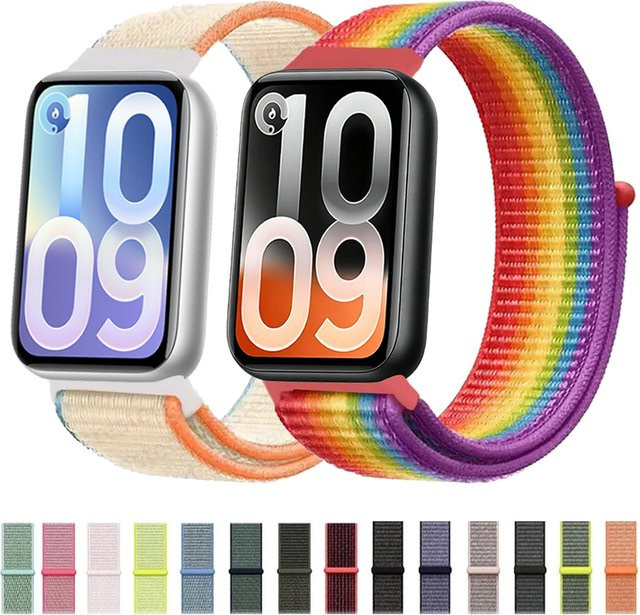 Nylon-Schlaufenarmband für Xiaomi Mi Band 10 Pro, Redmi Watch, Unisex - Bild 1