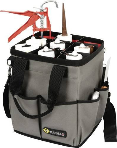 C.K Werkzeugtasche Magma 3-in-1 MA2637 unbestückt aus Polyester in Grau, B: 25,0 cm, T: 25,0 cm, H: 27,5 cm - Bild 1