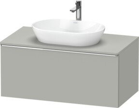 Duravit Waschtischunterschrank D-Neo Wandhängend Grau Matt B: 100 cm, T: 55 cm, H: 45,9 cm - Bild 1