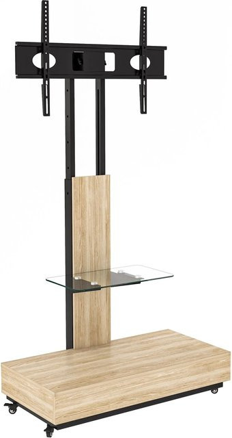okwish TV Schrank mit Schubladen in Braun, modern, B/T/H: 80 x 40 x 125-174 cm - Bild 1