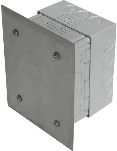DEHN TSK WDVS Trennstellenkasten aus Edelstahl in Silber, B/T/H: 180 x 140 x 88 cm - Bild 1