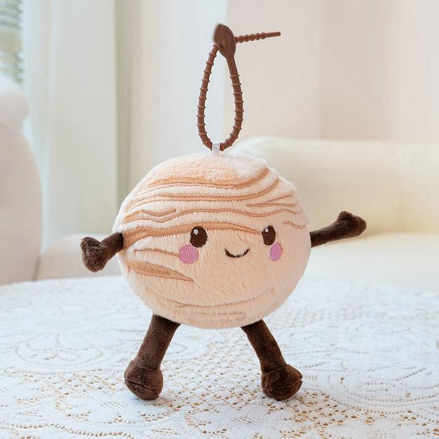 Yiran toy Planeten Plüschpuppe Anhänger, Erde Mars Mond Sonne Saturn Venus, Plüschtier - Bild 1