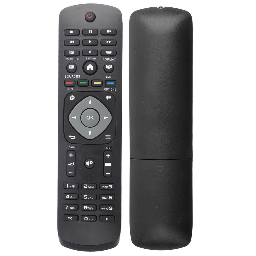 Universal-Fernbedienungs-Controller als Ersatz für Philips LCD-LED-Fernseher in Schwarz - Bild 5