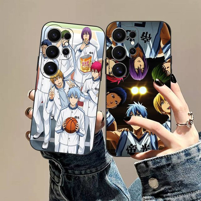 Kuroko Basketball Anime Handyhülle für Samsung Galaxy S24 FE S25 Ultra Plus und weitere Modelle, Mehrfarbig - Bild 1