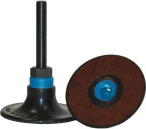 Klingspor QRC 555 Stützteller in Schwarz, Durchmesser: 50 mm, Dicke: 6 mm - Bild 1
