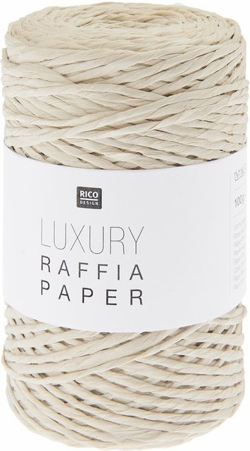 Rico Design Luxury Raffia Paper in Beige - Bild 1