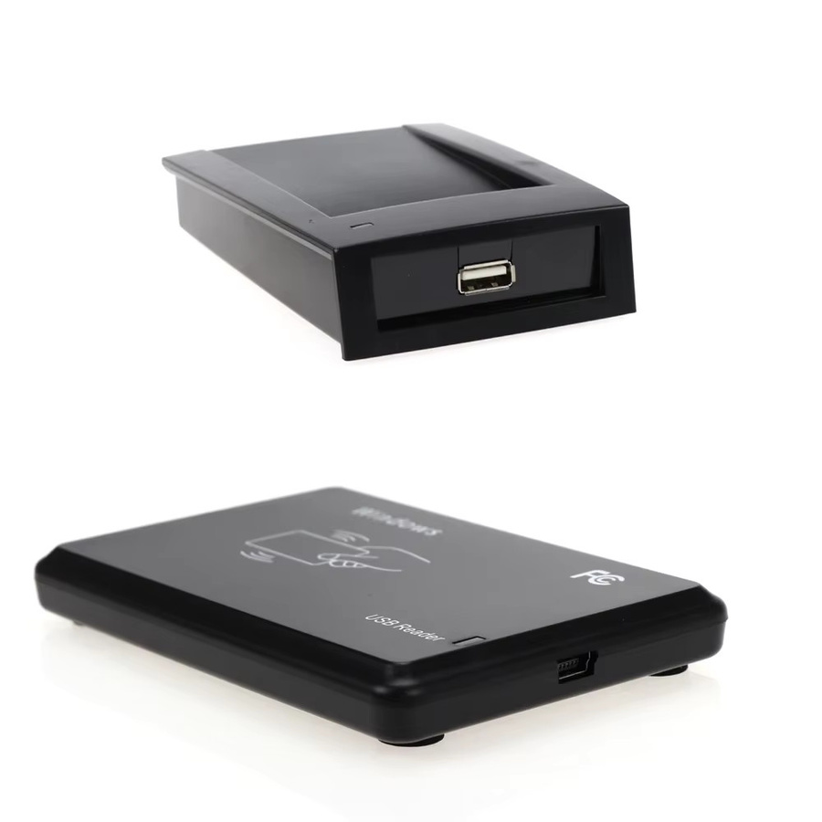 5YOA 125-kHz-RFID-Lesegerät EM4100 USB-Näherungssensor für die Zugangskontrolle, Schwarz - Bild 6