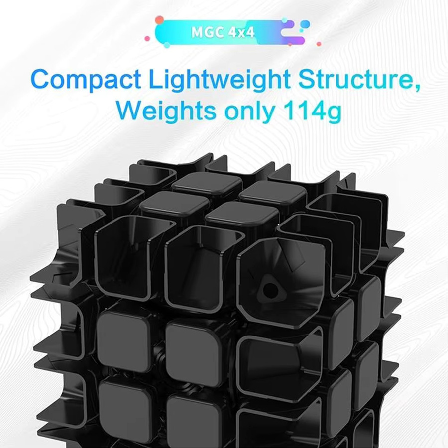 YongJun MGC 4X4 Magnetischer Zauberwürfel Aurora UV, Lernpuzzle - Bild 4