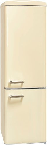 Exquisit Retro Kühl-Gefrierkombination RKGC250-70-H in Weiss, B: 54,5 cm, H: 183 cm, T: 57,5 cm - Bild 1