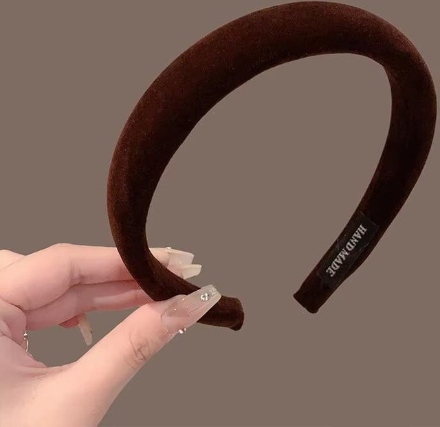 Haarbänder Samt, black, Damen, Mädchen - Bild 1