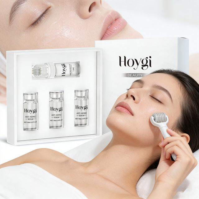 Hoygi Mikronadel-Roller-Set mit Hyaluronsäure, Gesicht, Unisex - Bild 1