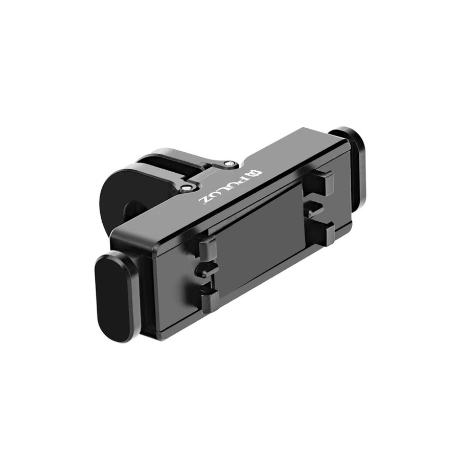 PULUZ Aviation Aluminium Schnellverschluss Basis Adapterhalterung in Schwarz für Insta360 X5, Ace Pro und Pro 2 als Verlängerungsunterstützungszubehör - Bild 2
