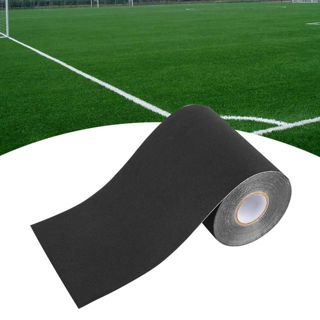 Kunstrasen Nahtband Schwarz, Breite: 15 cm, Länge: 10 m - Bild 1