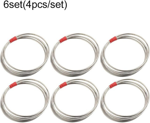 TMZ Magische Ringe, Spielrequisiten, 4-teiliges Set, ab 6 Jahren - Bild 1