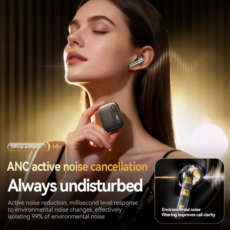Acer Ohr644 In-Ear-Bluetooth-Kopfhörer mit aktiver Geräuschunterdrückung und Panorama-Sound in Schwarz - Bild 5