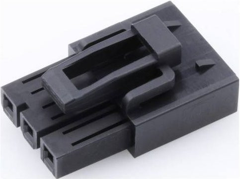 Molex Buchsengehäuse-Kabel 215913-1003 in Schwarz aus Kunststoff - Bild 1