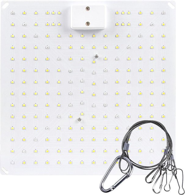 TOMTOP JMS 50W Vollspektrum LED Pflanzenlampe mit 192 LEDs in Weiß - Bild 1
