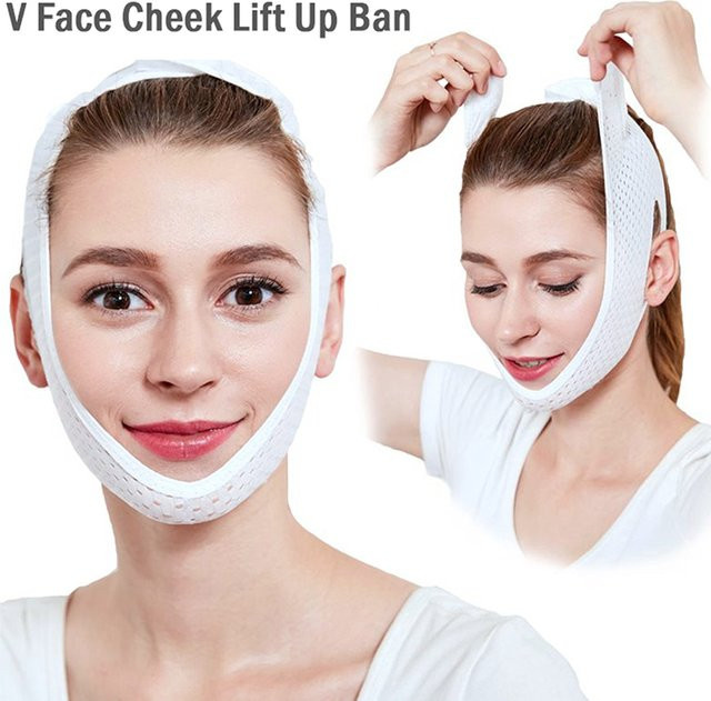 KuZHEN V-Face Cheek Lift Up Band, Gesichtsstraffende Maske - Bild 1