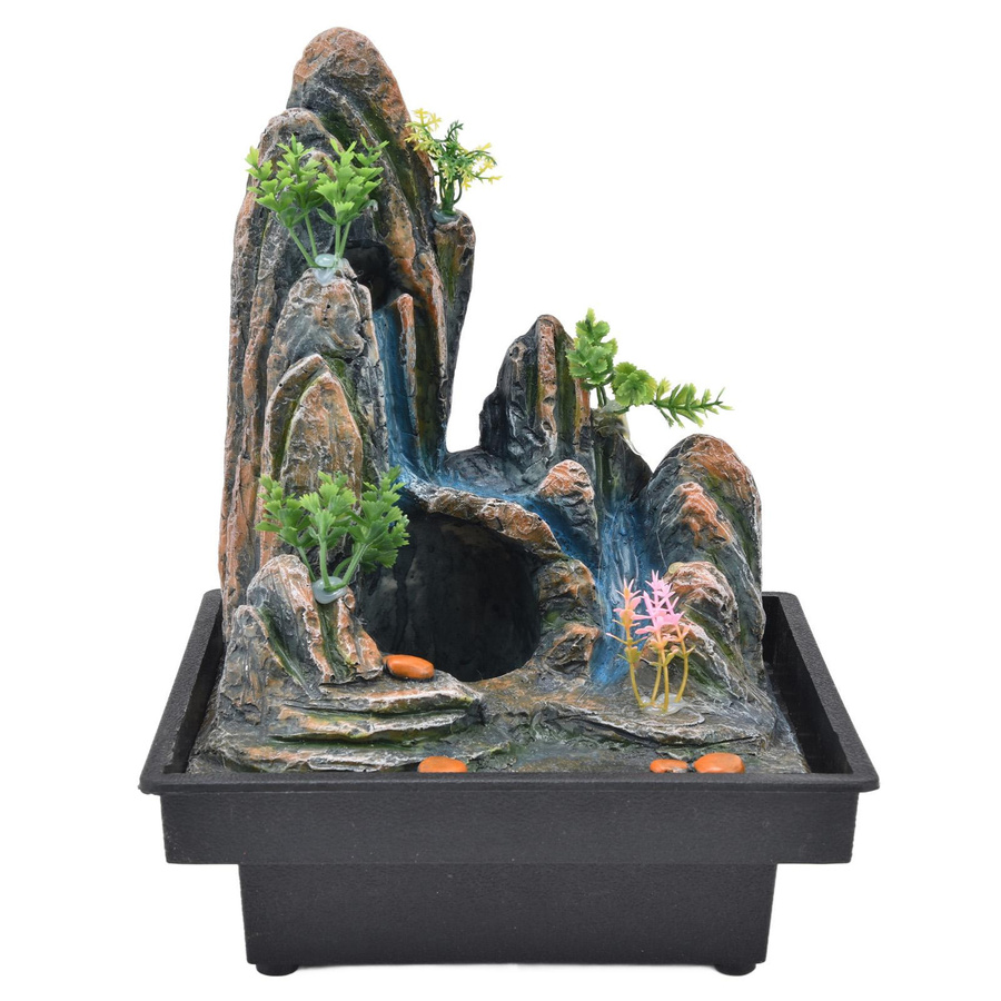Aimo Steingarten Bach Tischbrunnen mit Zerstäuberpumpe in Multicolour für Heim, Büro und Schlafzimmer - Bild 2