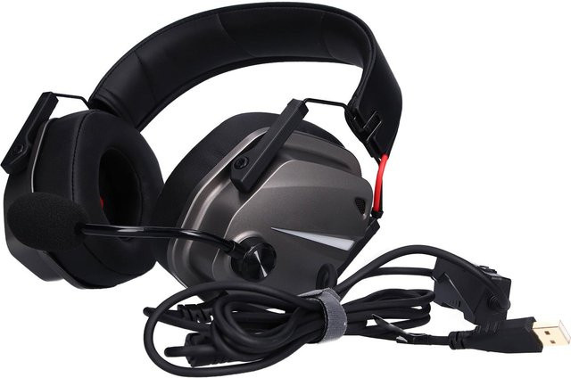 TAIDU THS310A2 Gaming-Headset in Schwarz mit 7.1 Surround-Sound und Geräuschunterdrückungsmikrofon als Over-Ear-Headset - Bild 1