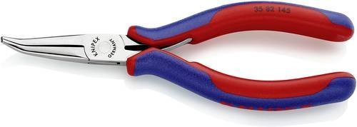 Knipex Elektronik-Greifzange 35 82 145 in Silber und Mehrfarbig, Länge: 145 mm - Bild 1