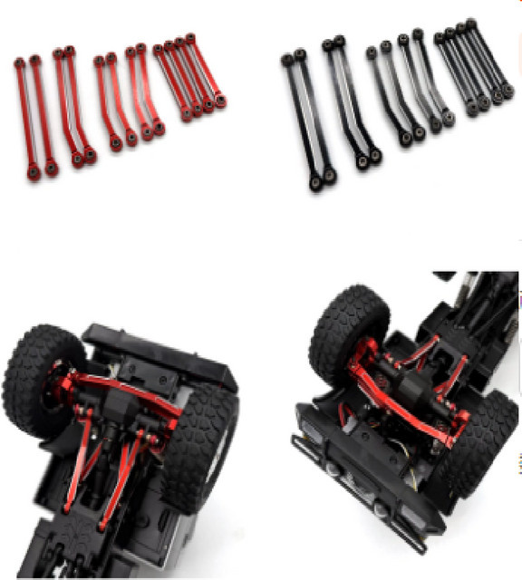 JJRC Unimog Sechsrad, Fernbedienung Fahrzeug, 1:18, Metall, Zubehör - Bild 1