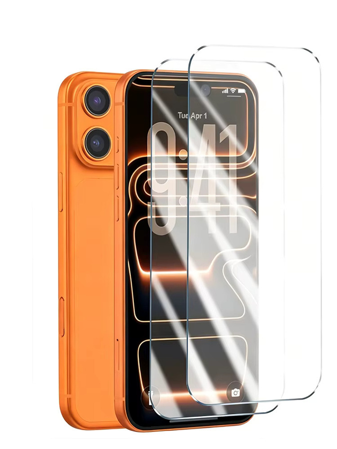 NNBILI 2 Stück HD-Schutzglas für iPhone 17, transparent, 9H Härte und kratzfest - Bild 7
