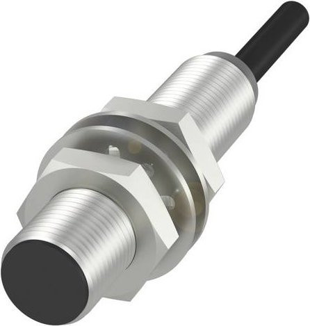 Balluff Induktiver Näherungsschalter BES M12MI-NSC40B-BV02 BES00FM bündig NPN Schließer Silber Durchmesser: 12 mm, Länge: 53 mm - Bild 1
