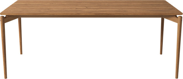 Bruunmunch Pure Dining Esstisch aus Holz in Braun, ausziehbar, Länge: 190 cm