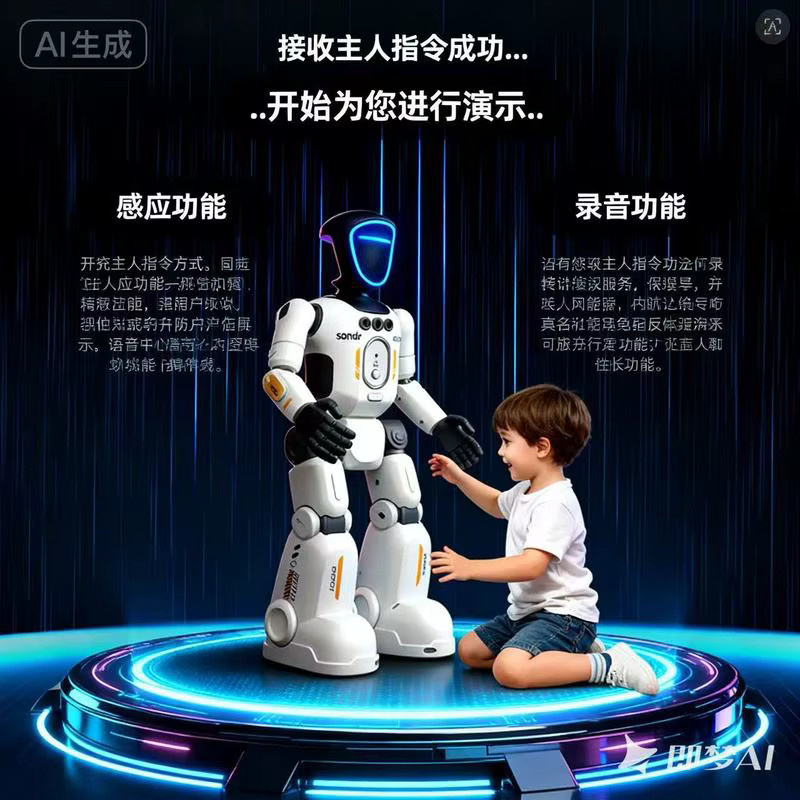 Yearoo Interaktiver Bionischer Roboter, mit Gestensteuerung, Singend und Tanzend, ab 6 Jahren - Bild 3