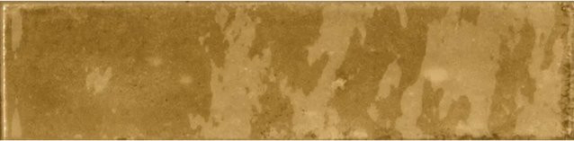 Wandfliese Lotis United Tile und Mosaic aus Steingut in Oker Beige Gelb, glasiert und glänzend, B: 6 cm, H: 24 cm - Bild 1