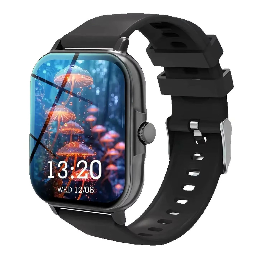 LAXASFIT Smartwatch, Edelstahl, Schwarz, Unisex - Bild 7