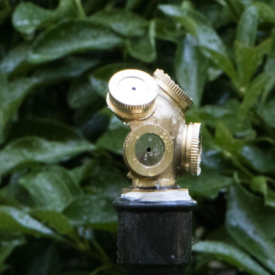 TOMTOP JMS Hochdruck Sprayer Düse aus Messing für Landwirtschaft und Garten, G1/2 DN15, Gold - Bild 2
